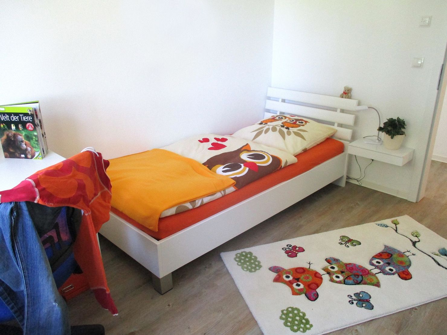 Freundliches und kindgerechtes Schlafzimmer in der Wohngruppe Bad Laer