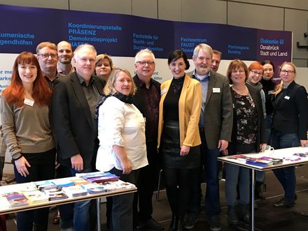 Die Diakonie Osnabrück Stadt und Land informierte auf dem 12. Niedersächsischen Präventionstag in der Osnabrück-Halle über ihr umfangreiches Unterstützungsrepertoire  