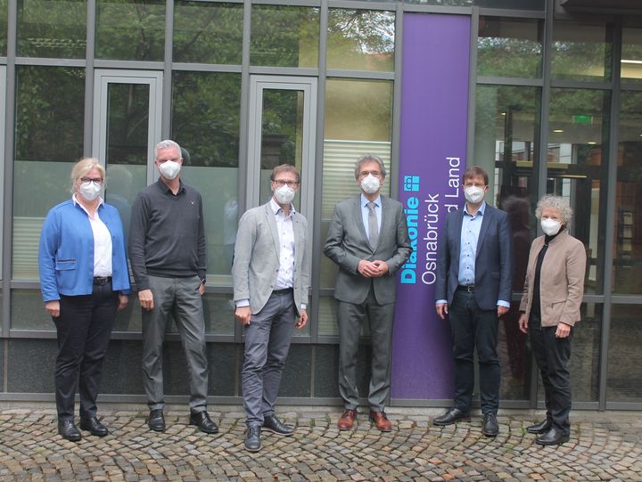 v.l.n.r.: Christiane Mollenhauer, Frank Becker, Friedemann Pannen, Friedrich Selter, Stephan Wilinski, Sabine Weber