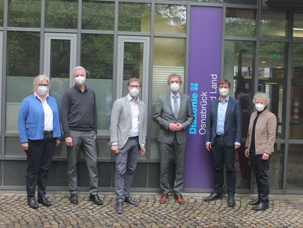 v.l.n.r.: Christiane Mollenhauer, Frank Becker, Friedemann Pannen, Friedrich Selter, Stephan Wilinski, Sabine Weber