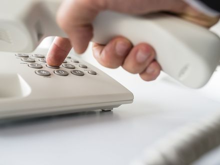 Telefon, wählen