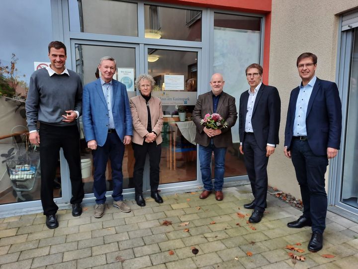 v.l.n.r.: Pastor Nils Donadell, Günter Wilde, Sabine Weber, Wolfgang Nüsing, Friedemann Pannen, Stephan Wilinski.