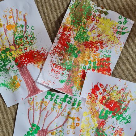 gestaltete Herbstbilder